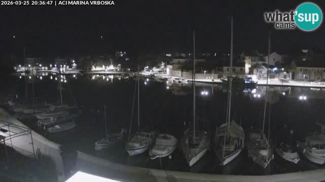 Vrboska livecam | Isola di Hvar | Croazia