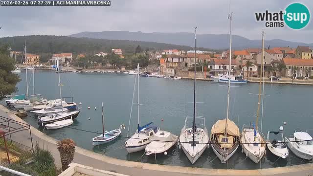 Vrboska livecam | Isola di Hvar | Croazia
