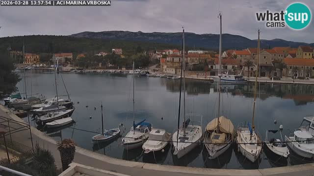Spletna kamera Vrboska | Otok Hvar | Hrvaška