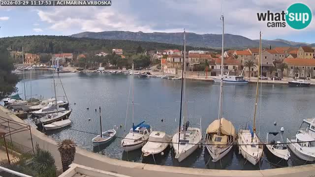 Vrboska livecam | Isola di Hvar | Croazia