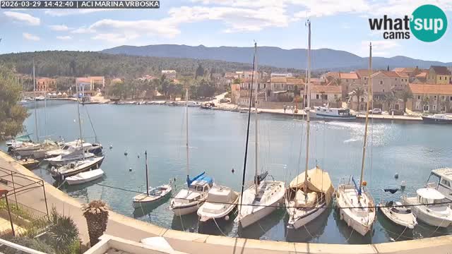 Vrboska web kamera | otom Hvar | Dalmacija