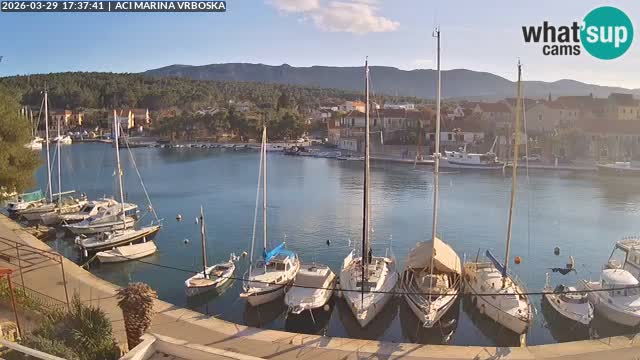 Vrboska livecam | Isola di Hvar | Croazia