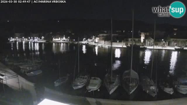 Vrboska livecam | Isola di Hvar | Croazia