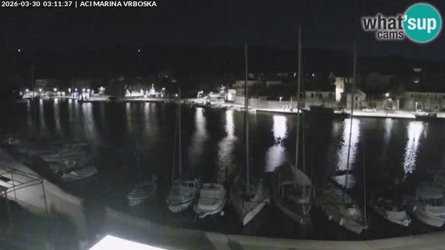 Vrboska livecam | Isola di Hvar | Croazia