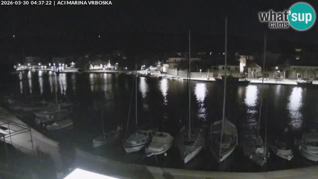 Vrboska livecam | Isola di Hvar | Croazia