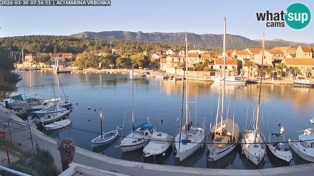 Vrboska web kamera | otom Hvar | Dalmacija