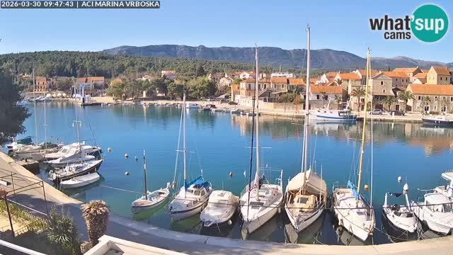 Vrboska web kamera | otom Hvar | Dalmacija