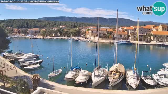 Vrboska web kamera | otom Hvar | Dalmacija