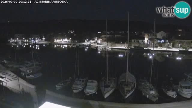 Spletna kamera Vrboska | Otok Hvar | Hrvaška