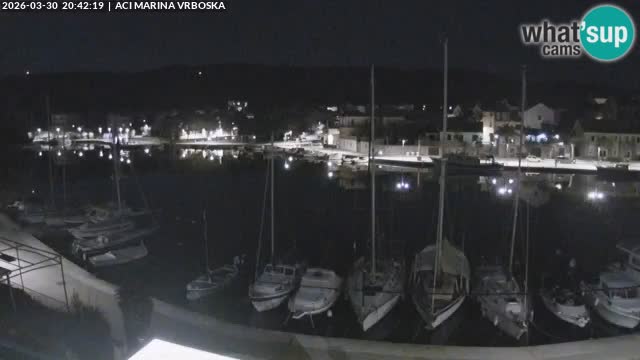 Vrboska livecam | Isola di Hvar | Croazia