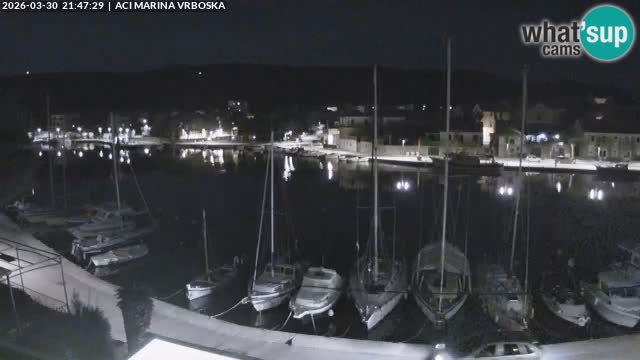 Spletna kamera Vrboska | Otok Hvar | Hrvaška