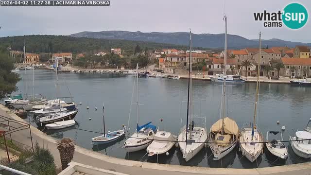 Spletna kamera Vrboska | Otok Hvar | Hrvaška
