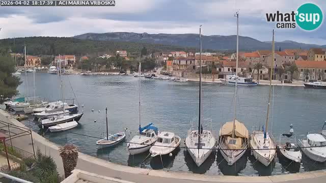 Vrboska livecam | Isola di Hvar | Croazia