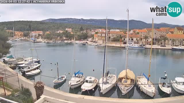 Spletna kamera Vrboska | Otok Hvar | Hrvaška