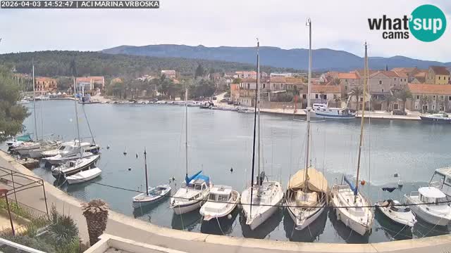 Spletna kamera Vrboska | Otok Hvar | Hrvaška