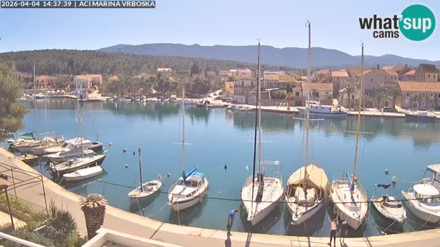 Vrboska livecam | Isola di Hvar | Croazia