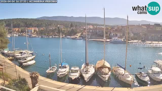 Spletna kamera Vrboska | Otok Hvar | Hrvaška