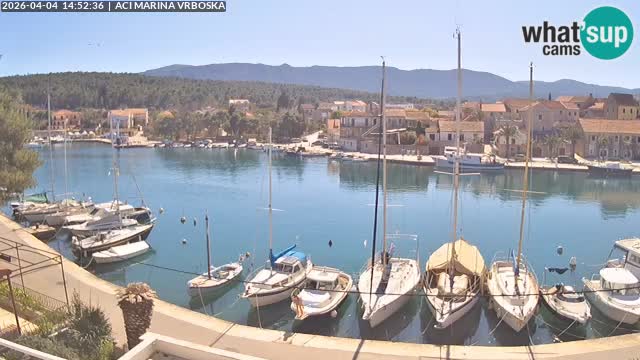 Spletna kamera Vrboska | Otok Hvar | Hrvaška