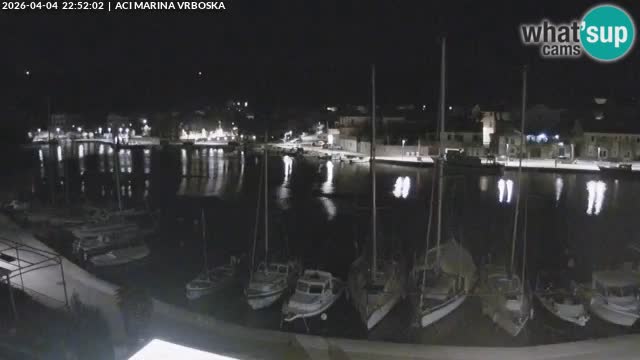 Spletna kamera Vrboska | Otok Hvar | Hrvaška