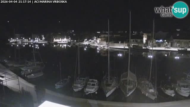 Spletna kamera Vrboska | Otok Hvar | Hrvaška