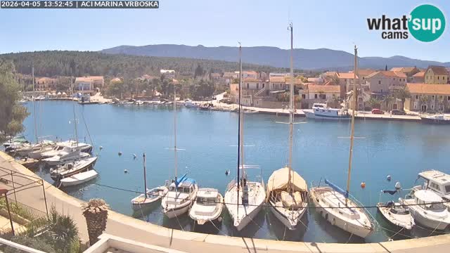Spletna kamera Vrboska | Otok Hvar | Hrvaška
