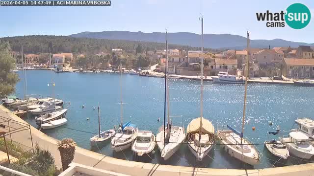 Vrboska livecam | Isola di Hvar | Croazia