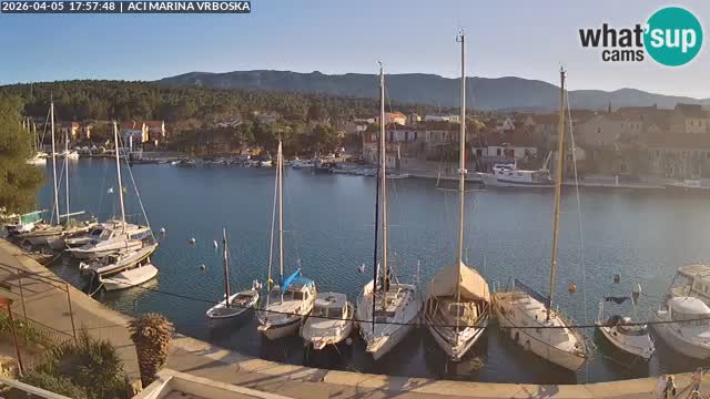 Spletna kamera Vrboska | Otok Hvar | Hrvaška