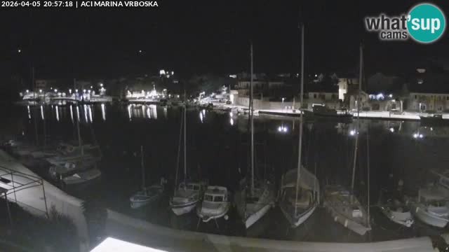Spletna kamera Vrboska | Otok Hvar | Hrvaška