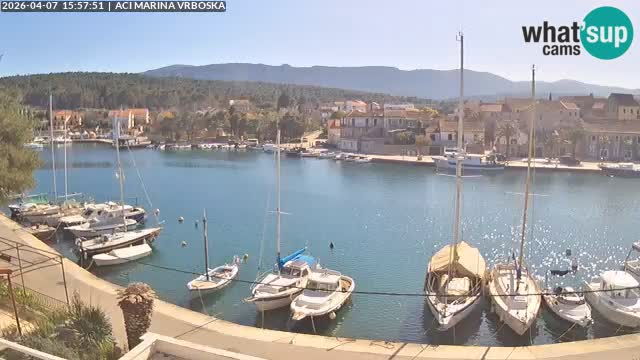 Spletna kamera Vrboska | Otok Hvar | Hrvaška