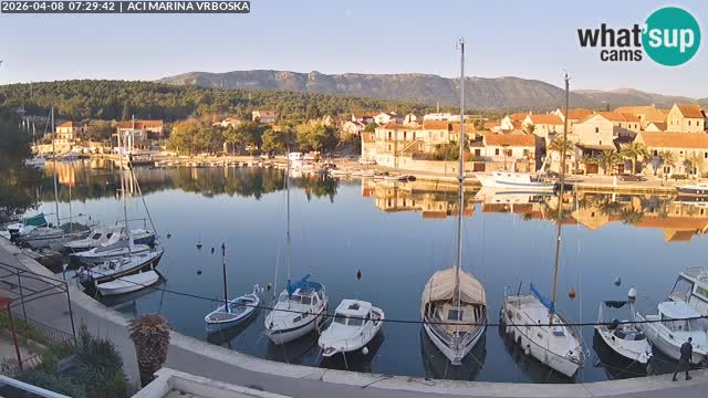 Vrboska web kamera | otom Hvar | Dalmacija