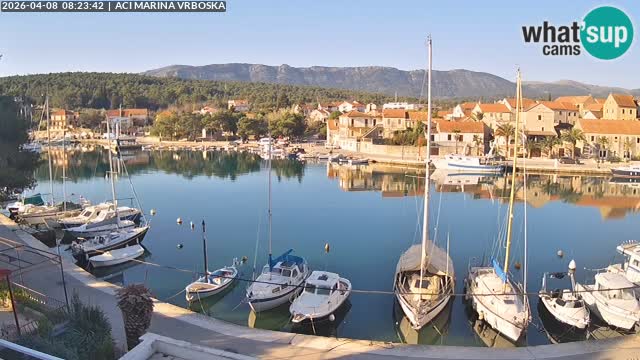 Vrboska web kamera | otom Hvar | Dalmacija