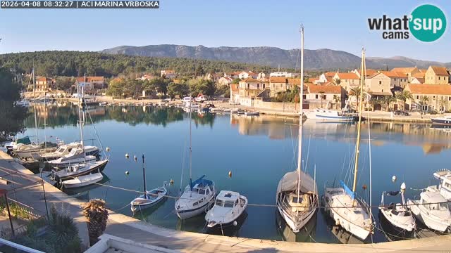 Vrboska livecam | Isola di Hvar | Croazia