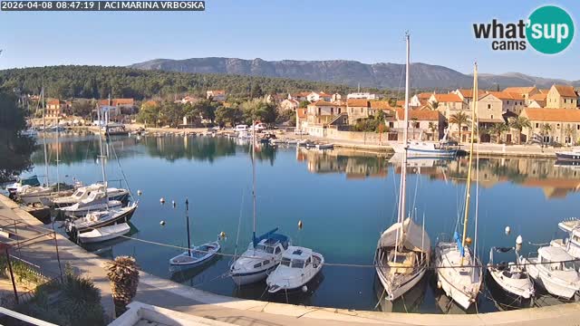 Vrboska livecam | Isola di Hvar | Croazia