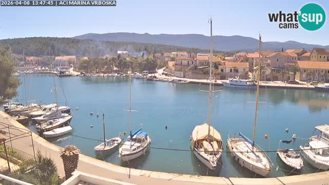 Spletna kamera Vrboska | Otok Hvar | Hrvaška