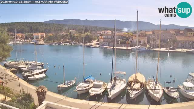Spletna kamera Vrboska | Otok Hvar | Hrvaška