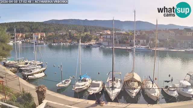 Vrboska livecam | Isola di Hvar | Croazia