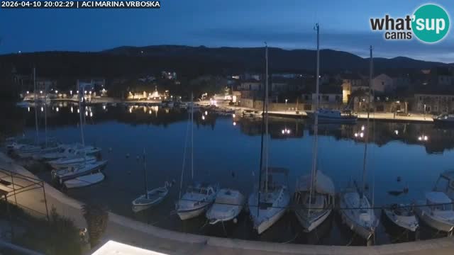 Vrboska livecam | Isola di Hvar | Croazia
