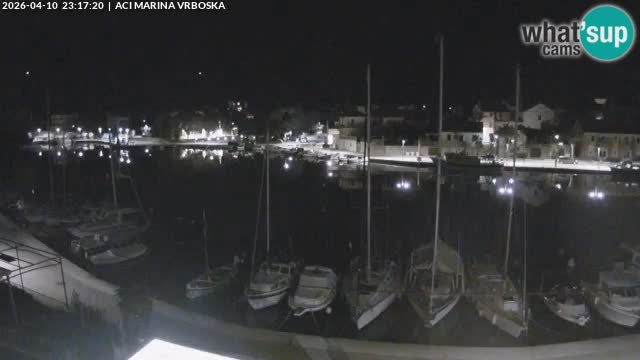 Vrboska livecam | Isola di Hvar | Croazia