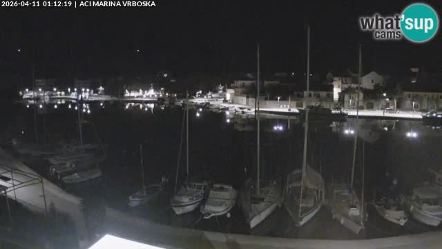 Spletna kamera Vrboska | Otok Hvar | Hrvaška