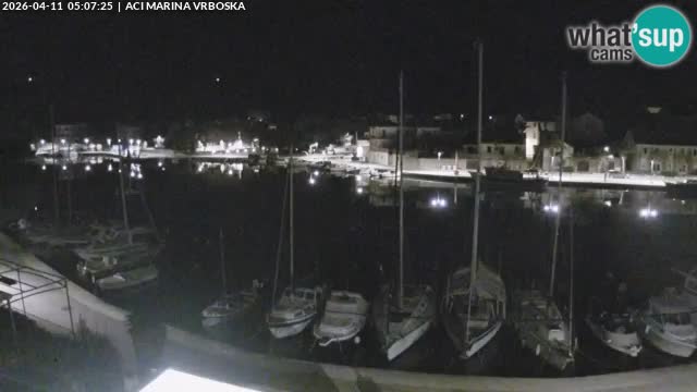 Spletna kamera Vrboska | Otok Hvar | Hrvaška