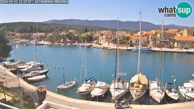 Spletna kamera Vrboska | Otok Hvar | Hrvaška
