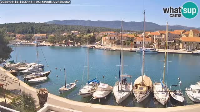 Vrboska livecam | Isola di Hvar | Croazia
