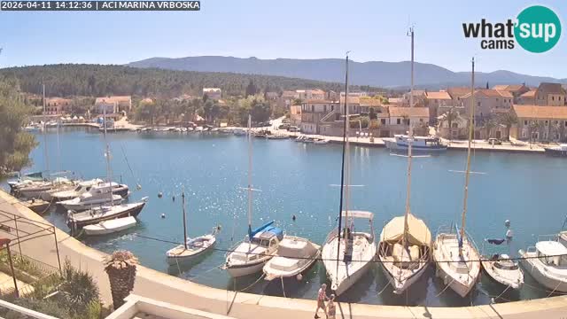 Spletna kamera Vrboska | Otok Hvar | Hrvaška
