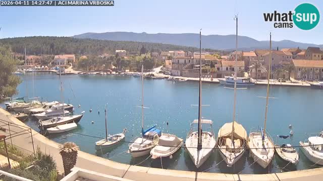 Vrboska web kamera | otom Hvar | Dalmacija