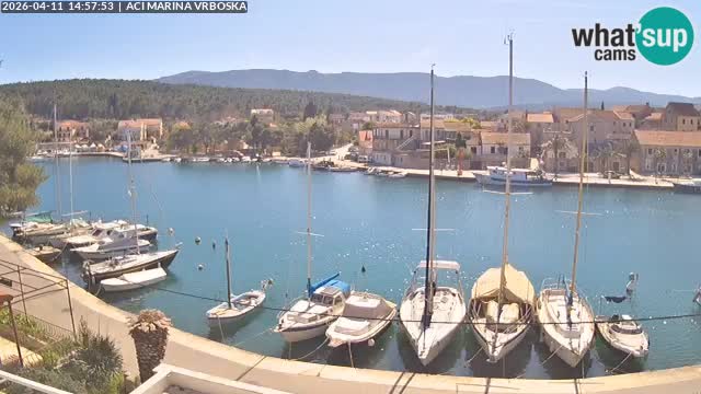 Vrboska web kamera | otom Hvar | Dalmacija