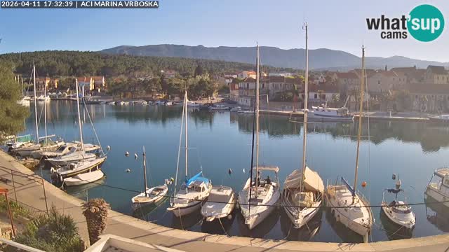 Vrboska livecam | Isola di Hvar | Croazia