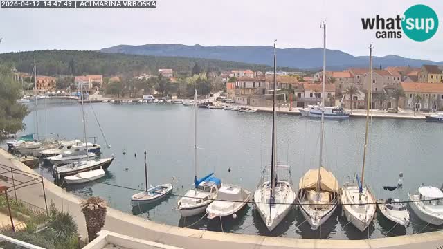 Spletna kamera Vrboska | Otok Hvar | Hrvaška