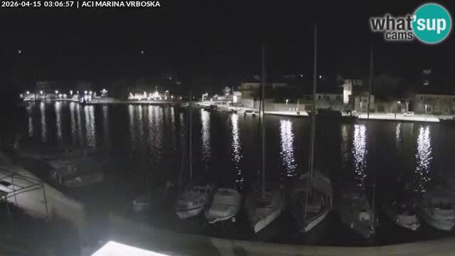 Spletna kamera Vrboska | Otok Hvar | Hrvaška