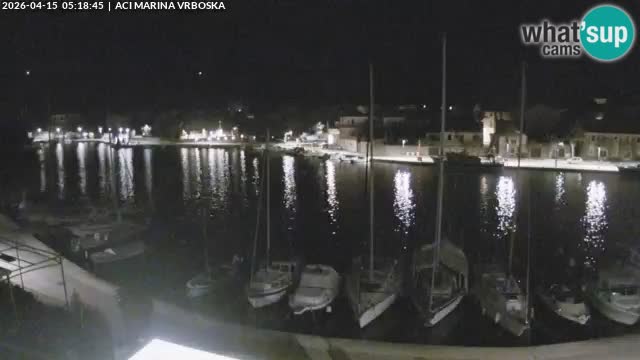 Spletna kamera Vrboska | Otok Hvar | Hrvaška