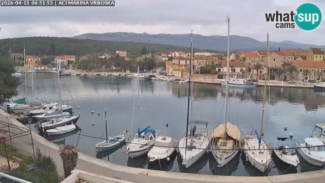 Spletna kamera Vrboska | Otok Hvar | Hrvaška